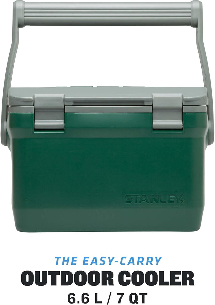 Stanley Adventure Outdoor Cooler 6,6 Liter / 7QT Grün - Camping Kühlbox Klein - BPA-frei - Deckel fu