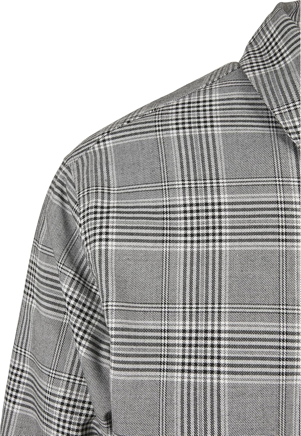 Cayler & Sons Herren Plaid Out Quilted Shirt Jacket XXL black/white, XXL black/white