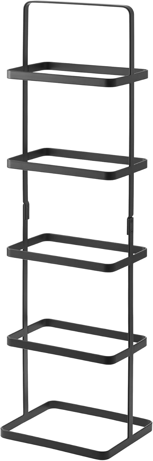 Shoe rack small - Tower - black Schwarz Single, Schwarz Single