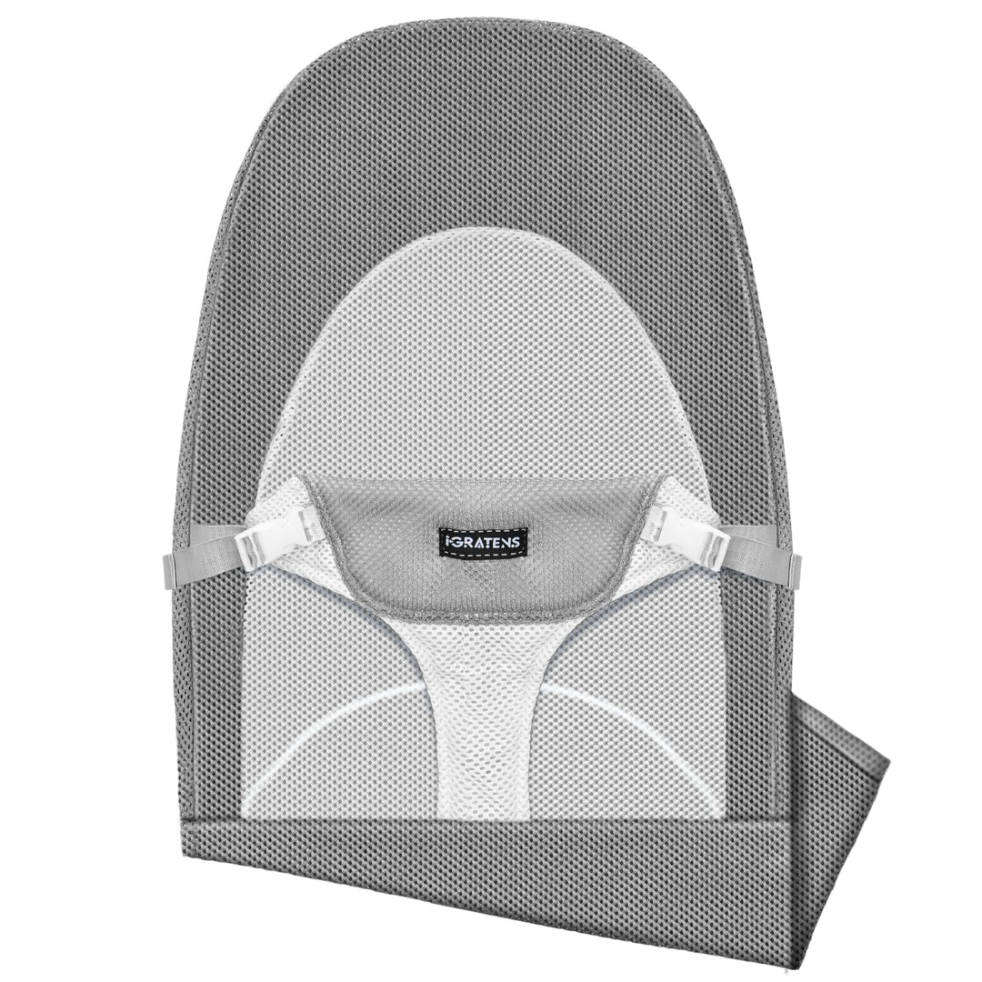 Stoffsitz für Babywippe – Bezug für Babywippe, Balance, weich und glücklich, belüftetes Netzgewebe,