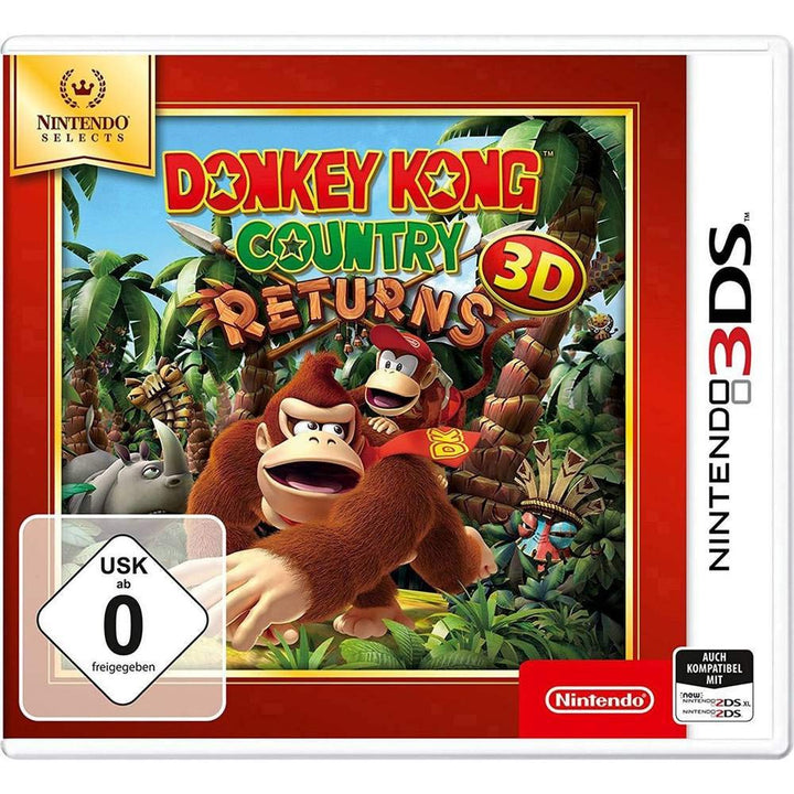 Donkey Kong Country Returns 3D - Nintendo Selects - [3DS] Donkey Kong: Country Returns, Donkey Kong: