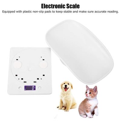 Fdit Mini Digital Elektronische K¨¹chenwaage 10 kg / 1 g Kleine Haustierwaage f¨¹r Katzen Hunde Mess