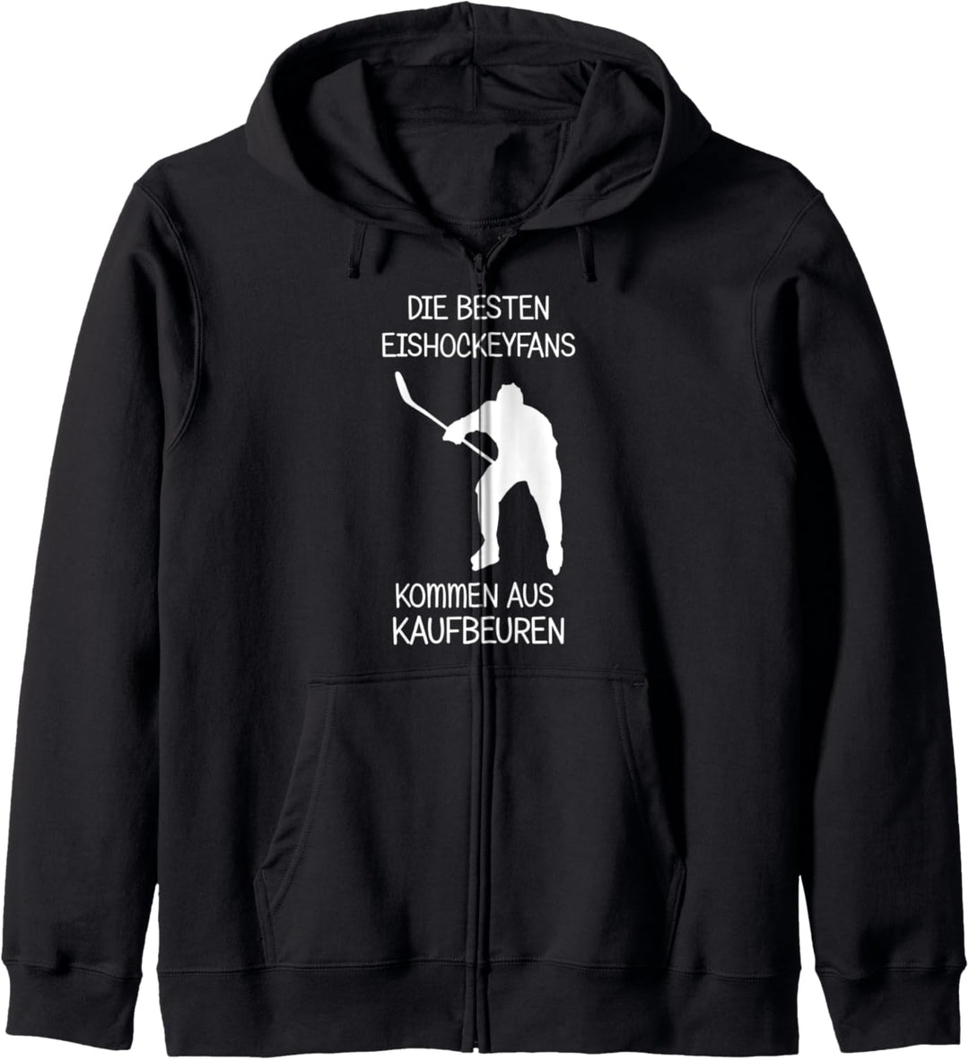 Eishockey Fans Kaufbeuren Kapuzenjacke