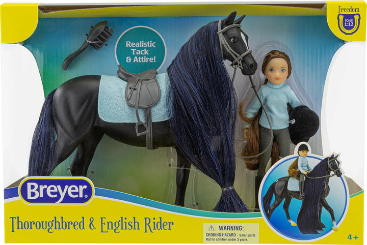 Breyer 90.61145 Jet & English Rider, Charlotte Modern, Modern