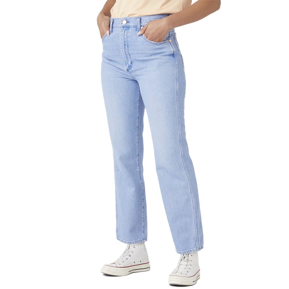 Wrangler Damen Wild West Jeans 26W / 32L Crystal Ice, 26W / 32L Crystal Ice