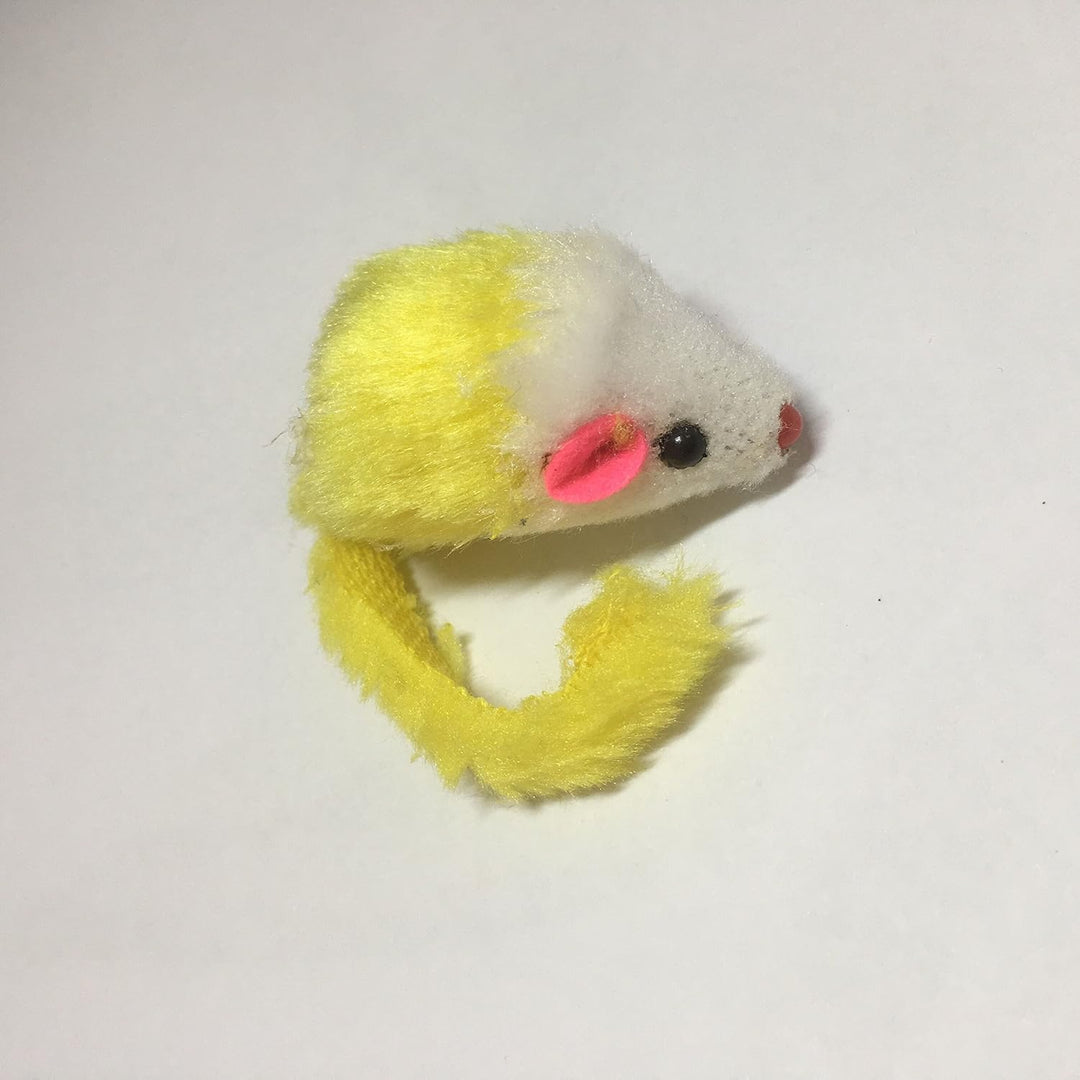 Tera Mice Katzenspielzeug Mäuse mit Katzenminze, gemischt, 10 Stück