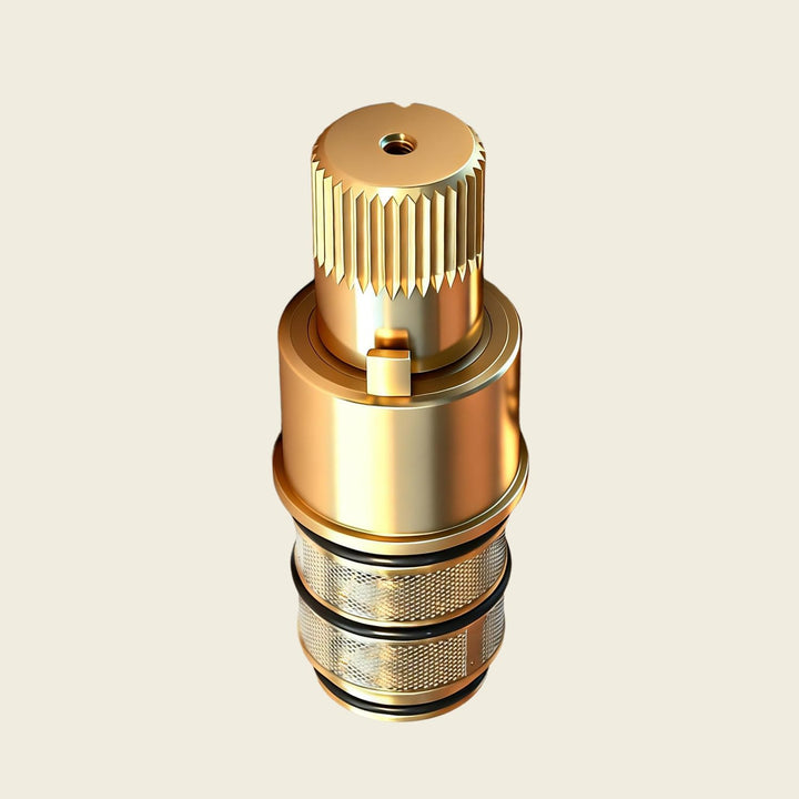 47439000 Thermostat-Kompaktkartusche Ersatz – 1/2 Zoll Kompaktversion aus Messing, ersetzt Kunststof