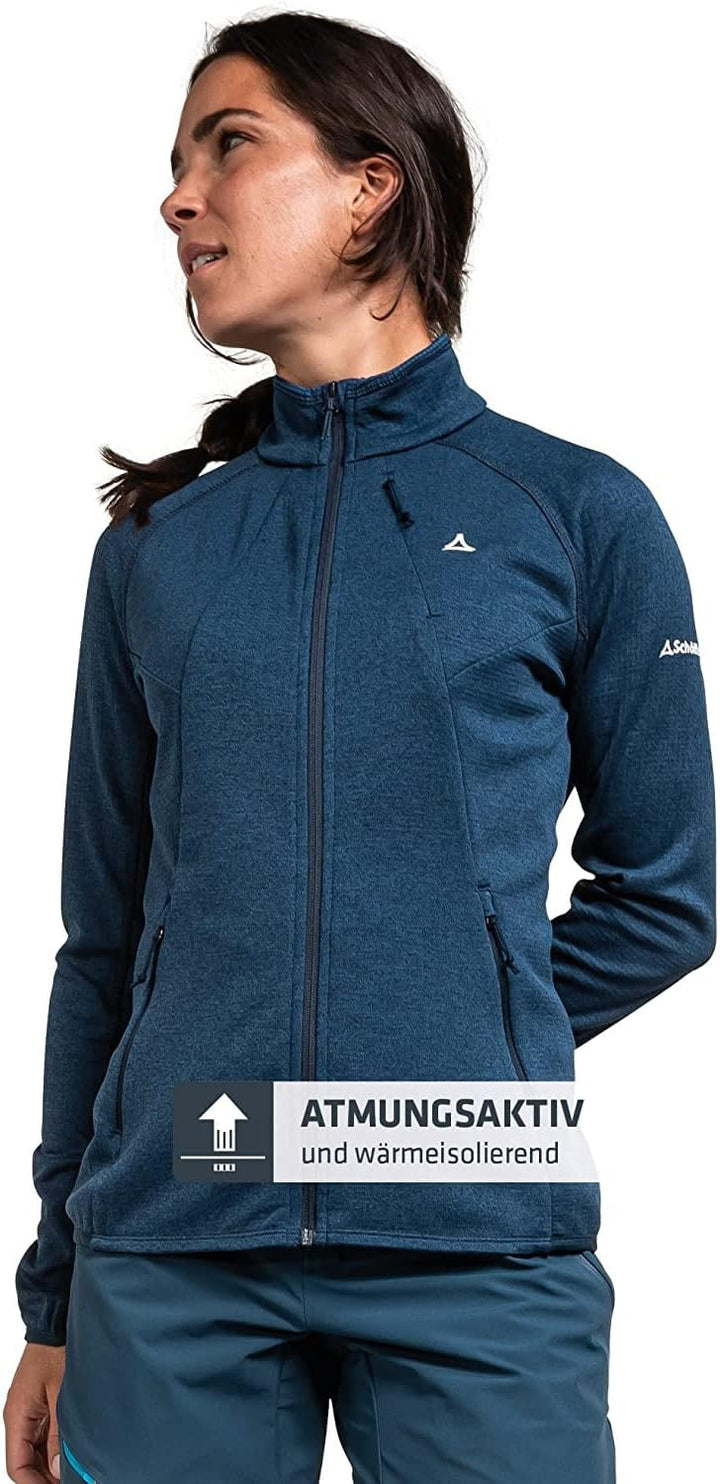 Schöffel Damen Fleece Jacket Rotwand L, warme und atmungsaktive Fleecejacke für Frauen, schnell troc