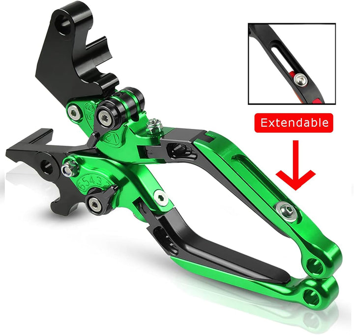 Z900 Einstellbare Kupplung Bremshebel Für Z900 Z 900 2017 2018 2019 2020 - Grün/Schwarz, free