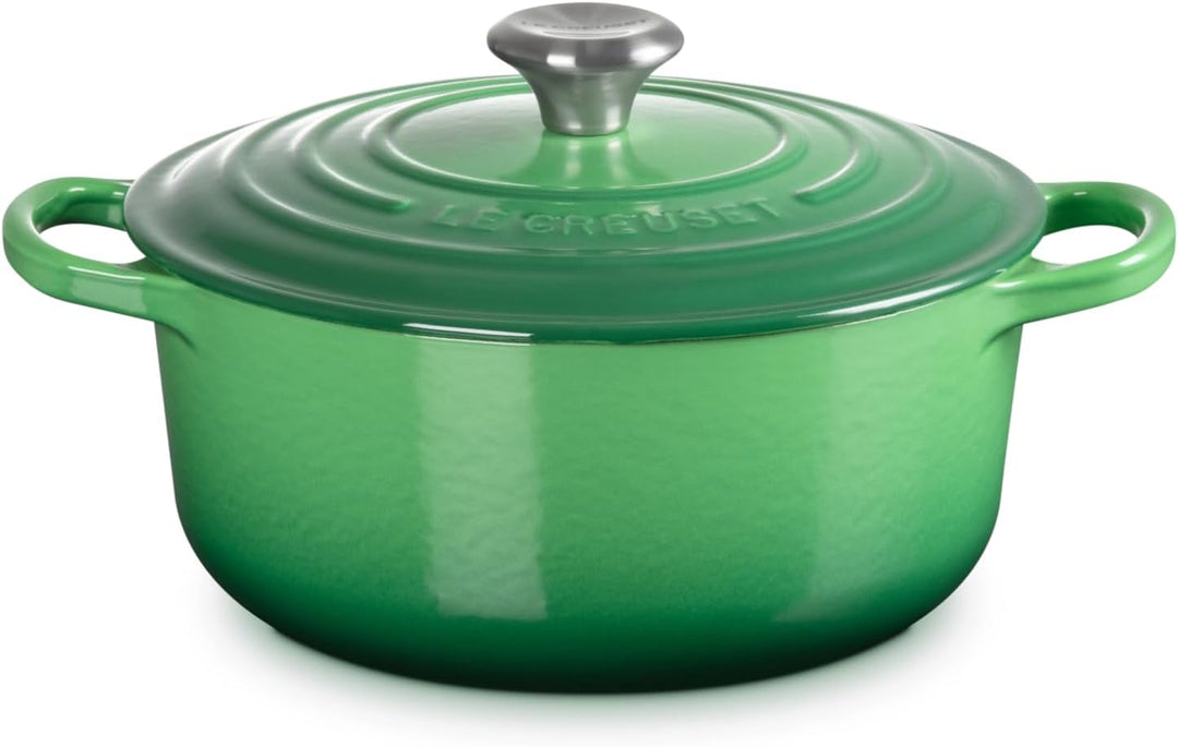 Le Creuset Signature Gusseisen-Bräter mit Deckel, Ø 20 cm, Rund, Für alle Herdarten und Induktion ge
