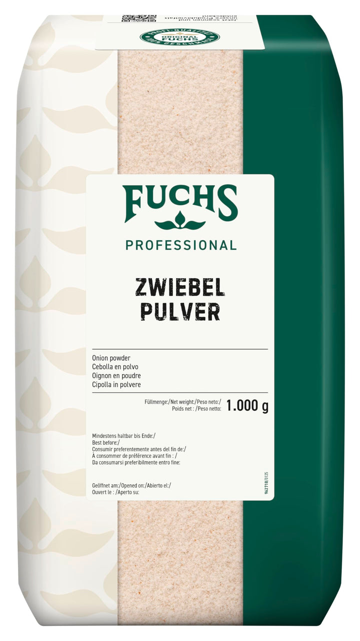 Fuchs Professional - Zwiebelpulver | Schonend verarbeitet, zum Würzen von herzhaften Gerichten | Pro
