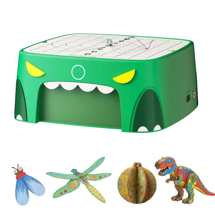 Kartonschneider Kinder Spielzeug ab 3 Jahren | Sicheres DIY Karton Werkzeug & STEM Spielzeug | Karto