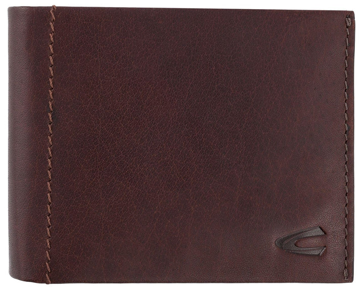 camel active bags Niagara Herren Geldbörse RFID Querformat Leder Mittelgross Braun 12 x 2 x 9,5 Brow