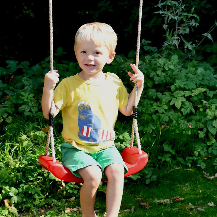 Garden Games Schaukel aus Kunststoff, erste Wahl für Kinder (rot)