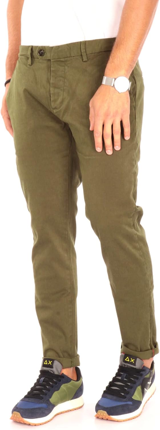 GIANNI LUPO Herren GL010B-F22 Hose, Green, 46