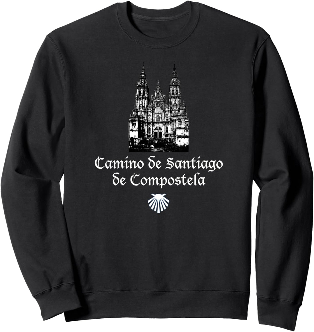Camino de Santiago de Compostela Pilgern Jakobsweg Geschenk Sweatshirt
