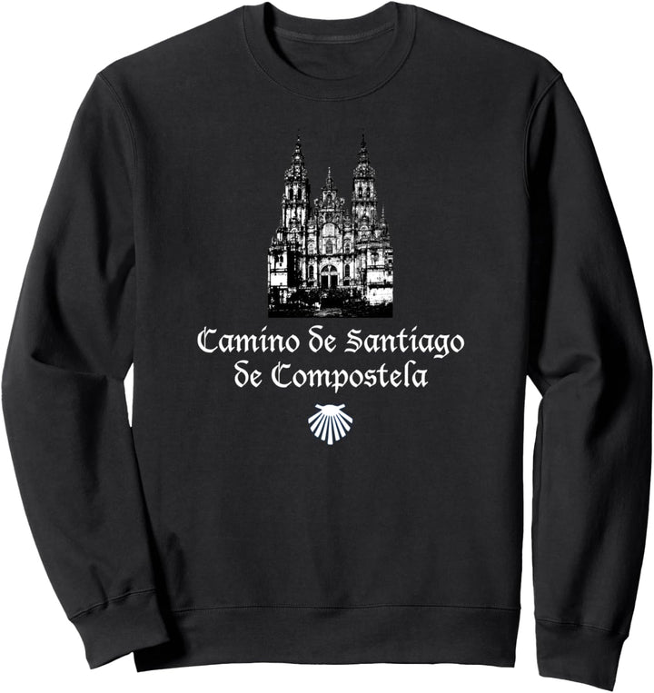 Camino de Santiago de Compostela Pilgern Jakobsweg Geschenk Sweatshirt