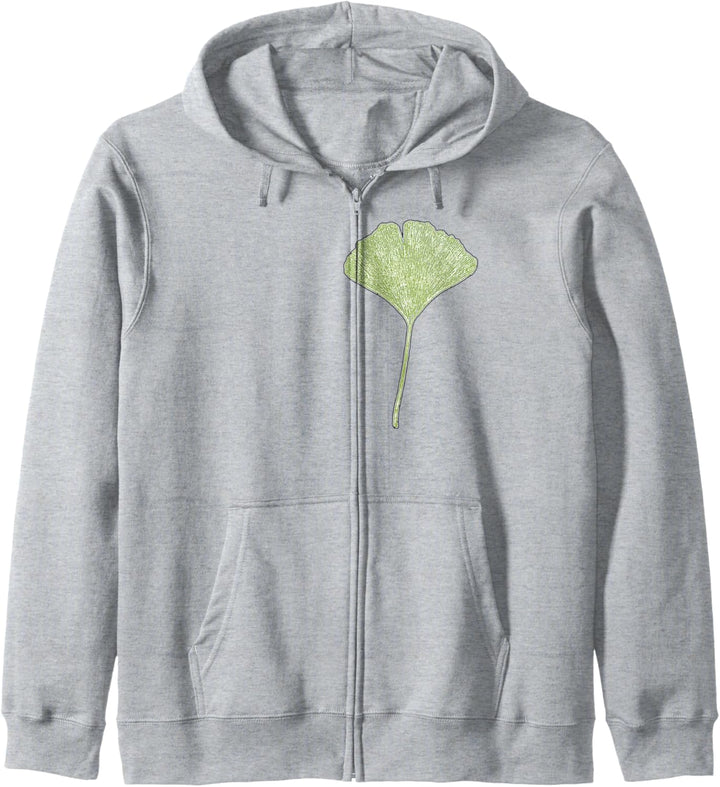 Gingko Blatt / Natur Gärtner / Botanik Kapuzenjacke