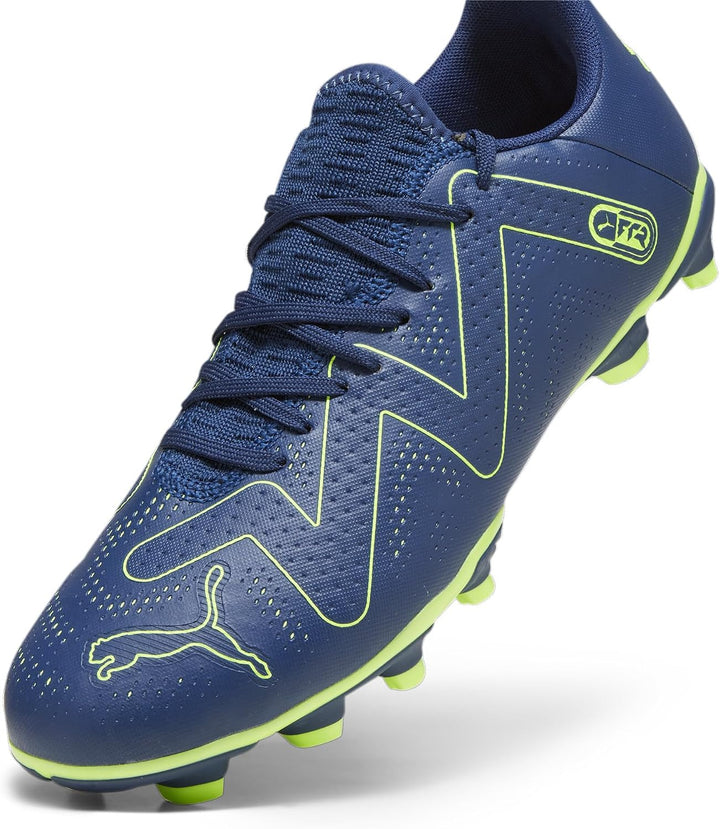 PUMA Herren Future Play Fg/Ag Fussballschuh 40 EU Persian Blue Pro Green, 40 EU Persian Blue Pro Gre