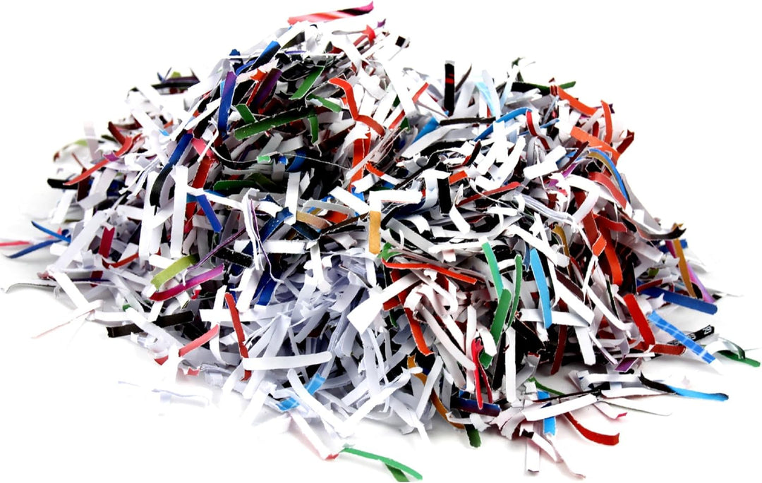Aktenvernichter Kreuzschnitt - 12 Blatt mit riesen 21L Behälter - Sehr schneller Premium Hochsicherh