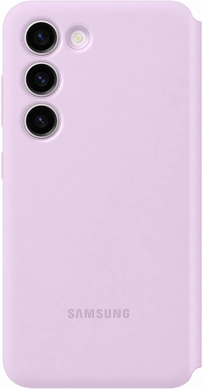 Samsung Smart View Wallet Smartphone Case EF-ZS911 für Galaxy S23, Handy-Hülle, Kartenfach, Sichtfen