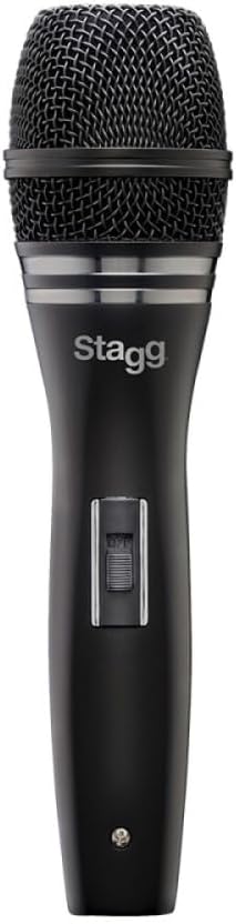 Stagg SDM90 Professionelles dynamisches Mikrofon, unidirektional 50 Hz to 15 KHz Gesang und Instrume