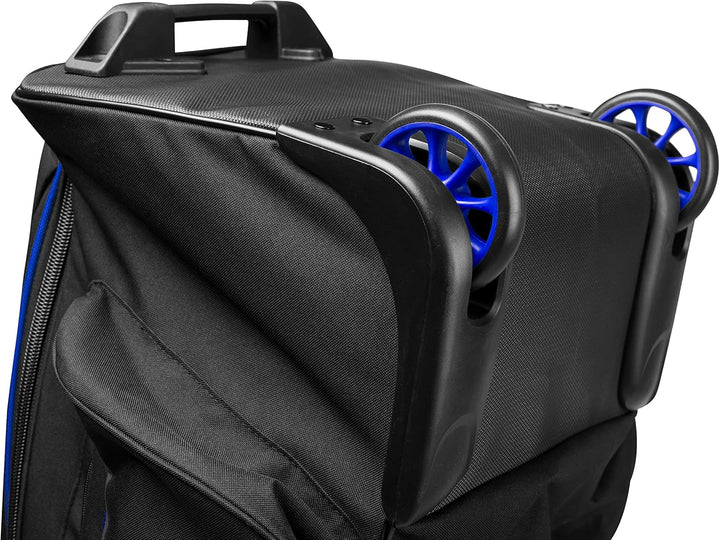 Bag Boy Golf 2018 T-10 Hard TOP Travel Cover Black/Royal/Charcoal, Black/Royal/Charcoal