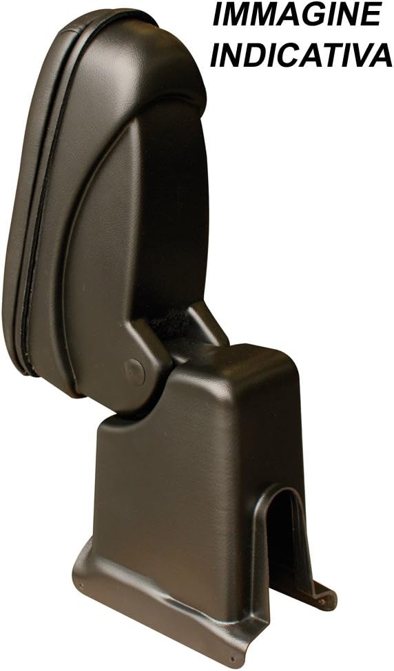 Cora 000159091 Klappbare Mittelarmlehne, fest schwarz, schwarz