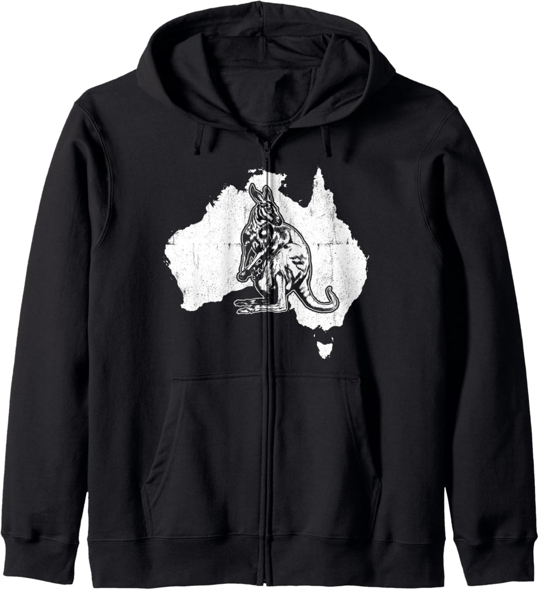 Australisches Känguru Australia Day Liebe Kängurus Tier Kapuzenjacke