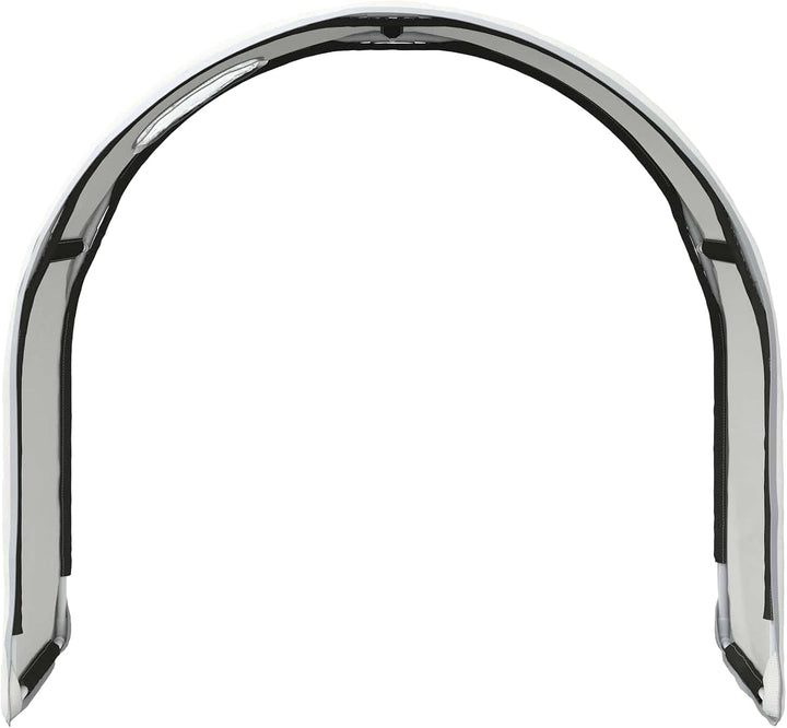 Bettunnel 2 Stück Weiss aus Polyester 211 x 52,5 x 2 cm, Bettzubehör für Schlafzimmer, Bettrahmenzub
