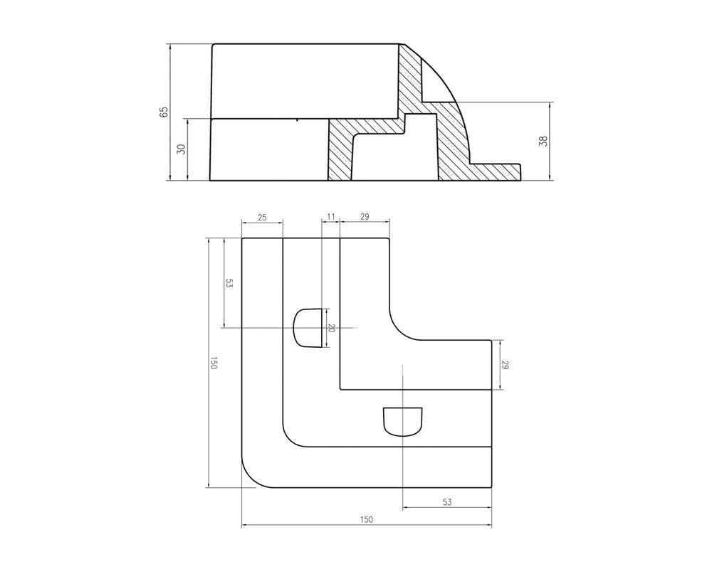WATTSTUNDE Solarmodul Haltespoiler Dachbefestigungen Dachdurchführung weiss (HXE/W), HXE/W