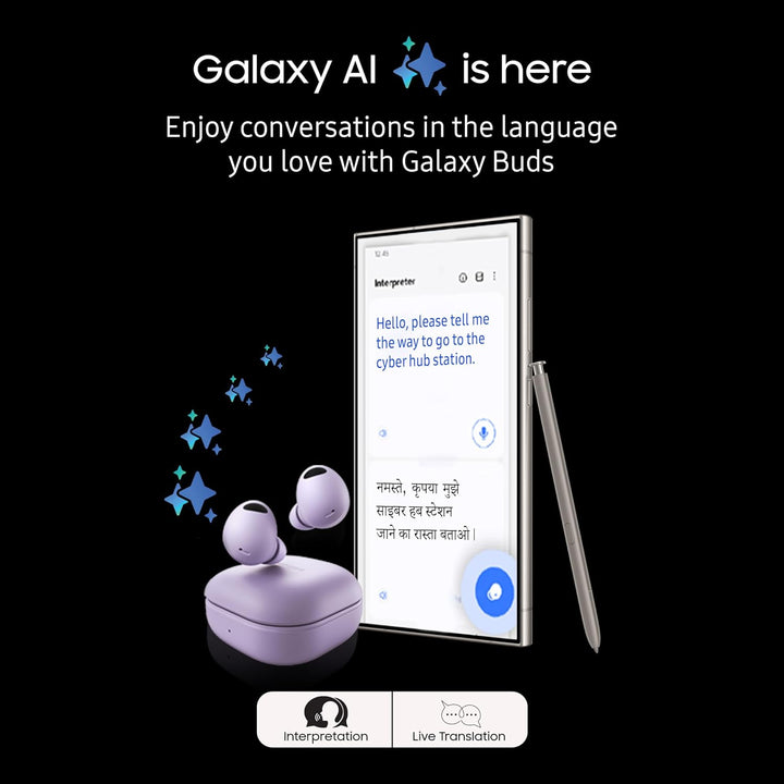 Samsung Galaxy Buds2 Pro, Bluetooth-Kopfhörer, True Wireless, Geräuschunterdrückung, Ladetasche, Qua