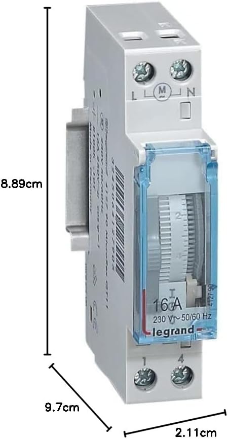 MicroRex QT11 – Tagesschaltuhr 412790 Einzigartig, Einzigartig