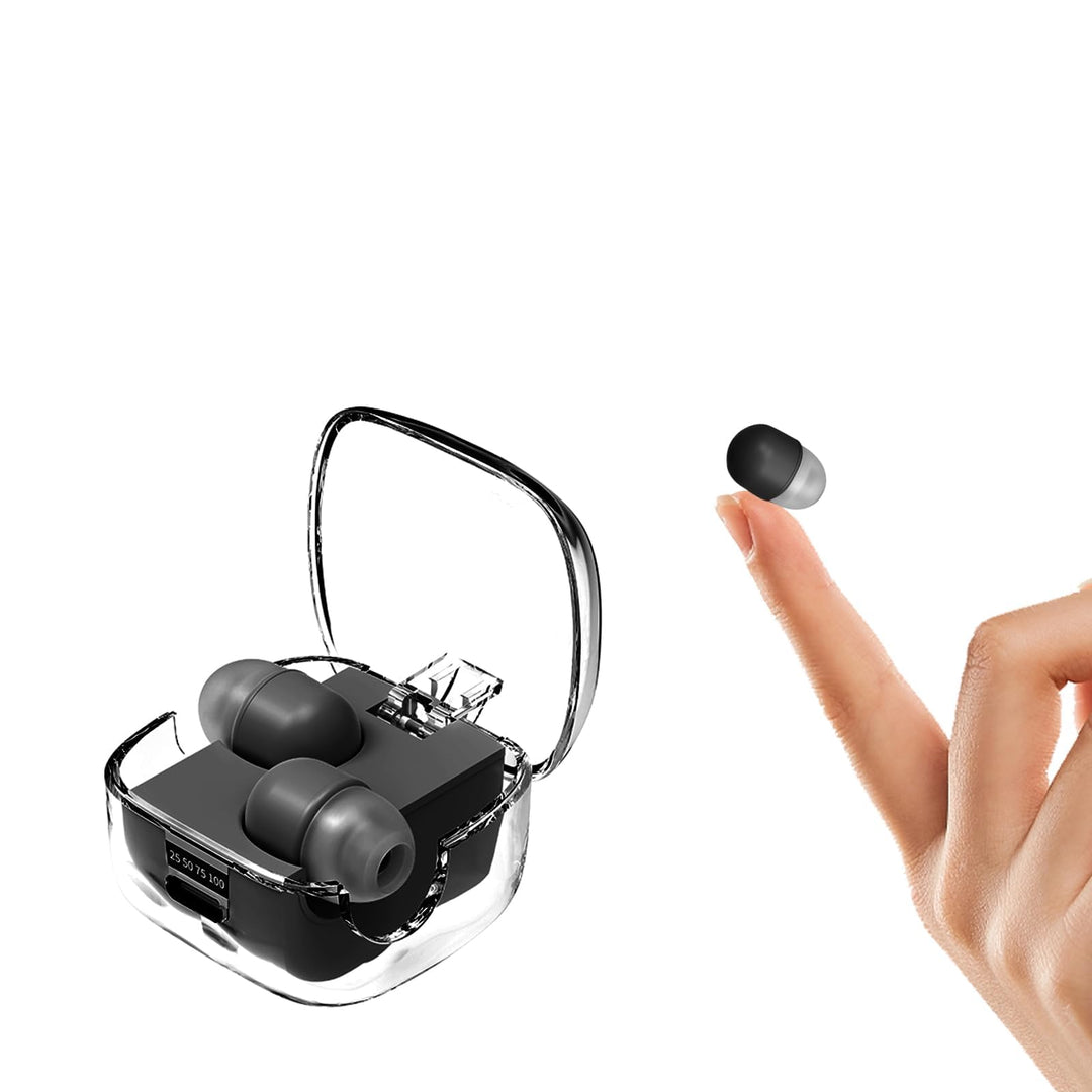 Unsichtbare kleine Schlaf Kopfhörer kabellos Bluetooth im Ohr Wireless in Ear Mini Kopfhörer Sleep E