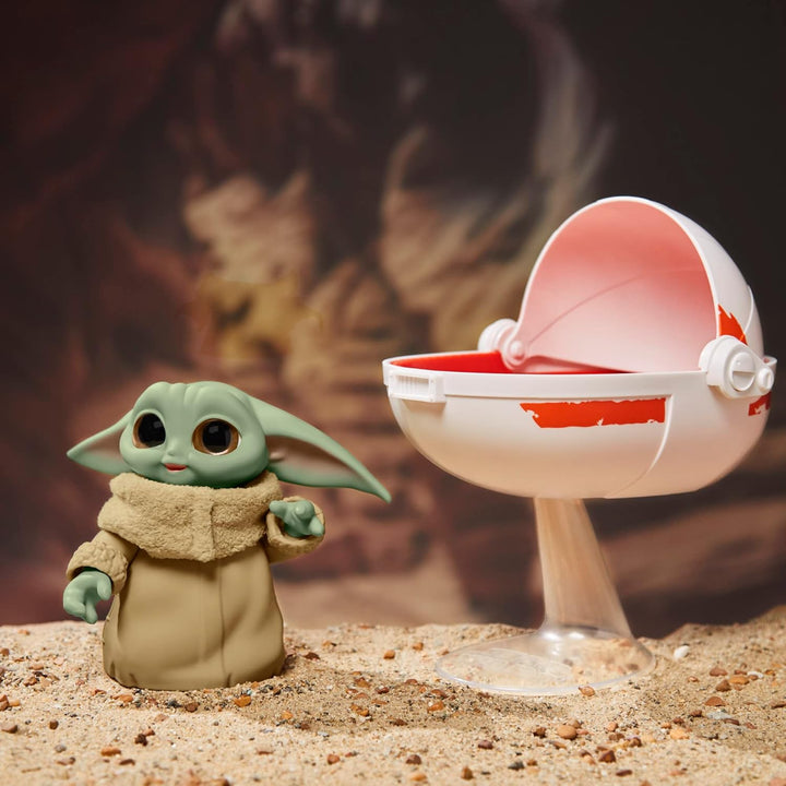 Star Wars Wild Ridin' Grogu Animatronik Spielzeug, über 25 Sound- und Bewegungskombinationen, Spielz