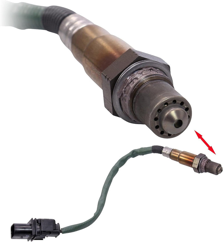 Bosch 0258017014 - Lambdasonde mit fahrzeugspezifischem Stecker