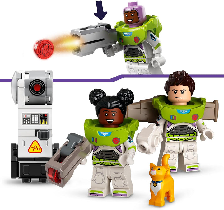 LEGO 76831 Disney and Pixar’s Lightyear Duell mit Zurg Weltraum-Spielzeug zum Bauen ab 7 Jahre, mit