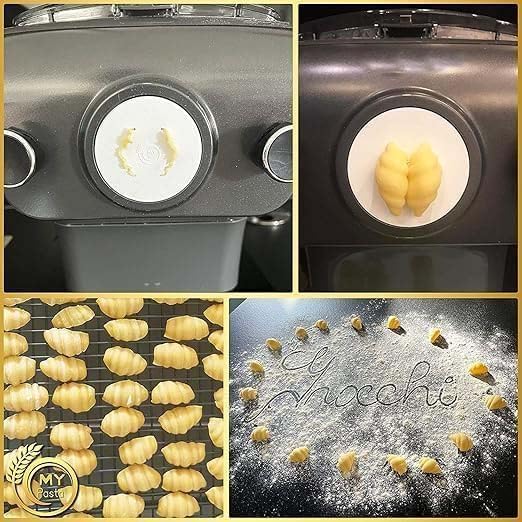 MY PASTA – Gnocchi Muscheln – Nudelmaschinen-Scheibenmatrize | Advance Pasta-Scheibenmatrize für hau