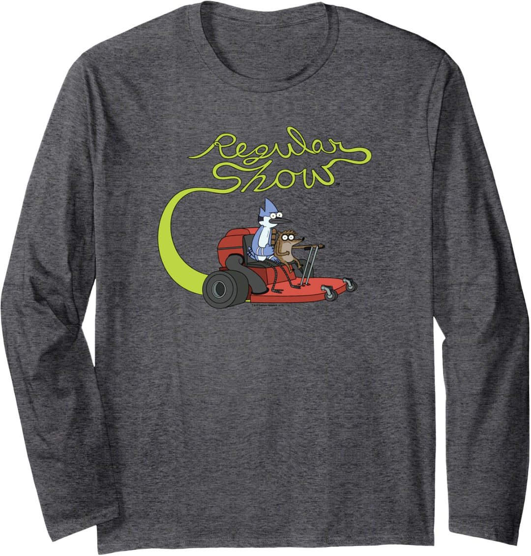 Regular Show Mordecai and Rigby Mower Langarmshirt