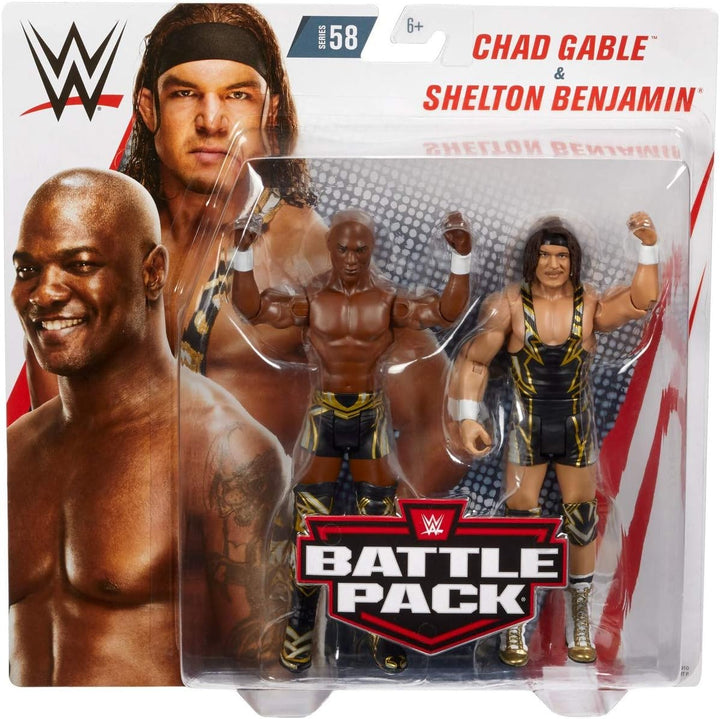 WWE Basis Figuren (15 cm) 2er-Pack Chad Gable & Shelton Benjamin