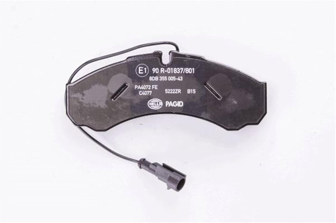 HELLA PAGID 8DB 355 005-431 Bremsbelagsatz - C4077 - Dicke/Stärke: 20.3mm - Bremssystem: Brembo - mi