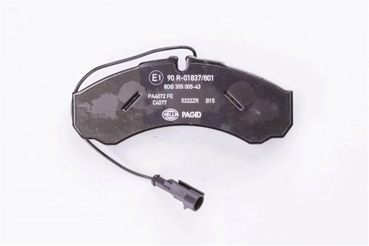 HELLA PAGID 8DB 355 005-431 Bremsbelagsatz - C4077 - Dicke/Stärke: 20.3mm - Bremssystem: Brembo - mi