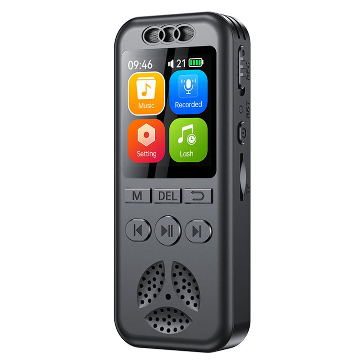Bisofice Digitale Diktiergeräte 64GB Voice Recorder-1536 Kbps, sprachaktivierte Audioaufnahme,Zeitge