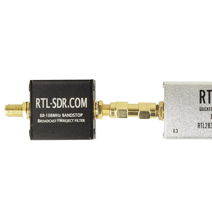 RTL-SDR Blog Broadcast FM Band-Stop Filter + Adapter ﴾ 09 ﴿, ﴾ 09 ﴿