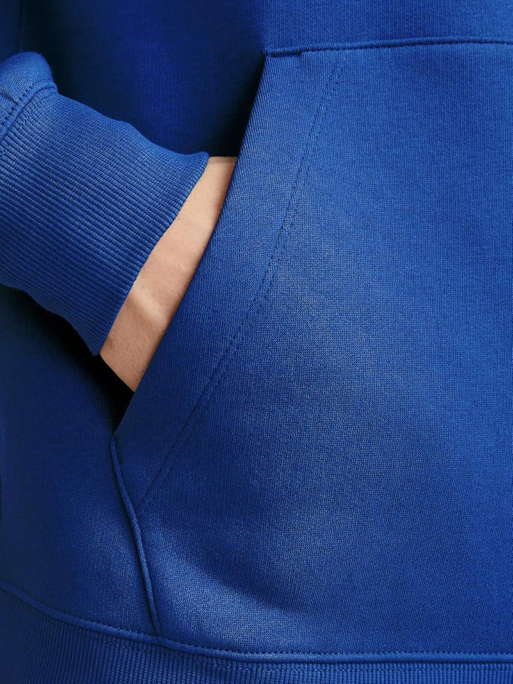 JACK & JONES Herren Hoodie Kapuzenpullover JJESTAR JJ Sweat Hood - Relaxed Fit XS Classic Blue, XS C