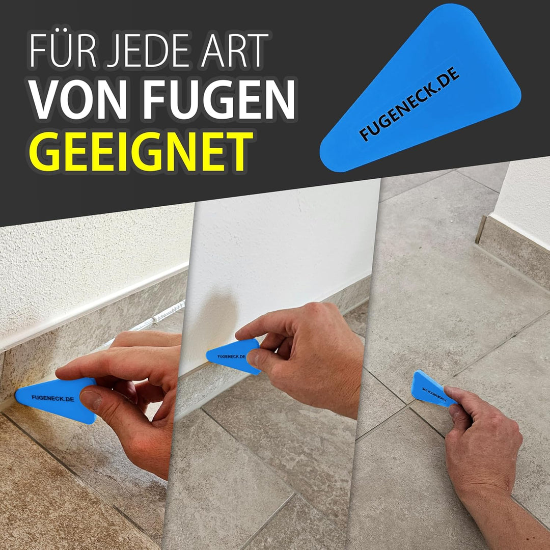Profi Fugenabzieher - einzigartiges Design mit speziellen Überkanten - 3 Verschiedene Fugengrössen -