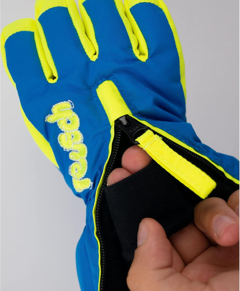 Reusch Baby-Mädchen Tom extra Warmer, winddichter und atmungsaktiver Skihandschuh IV 4525 brilliant