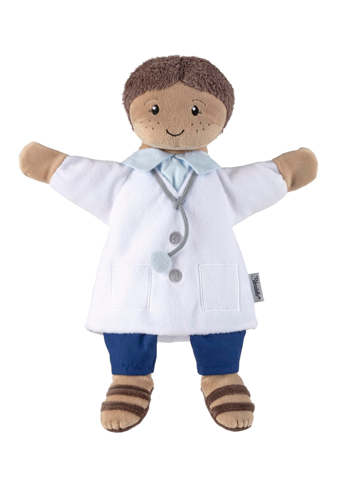 Sterntaler Handpuppe Arzt - weiches Kinder Spielzeug zum Puppentheater, Erzählen, Kuscheln &amp; Sprachf