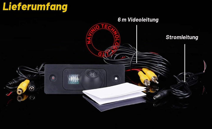 Wasserdicht Rückansicht Rückfahrkamera Nummernschild Einparkkamera Rückfahrsystem Ersatz für Audi TT