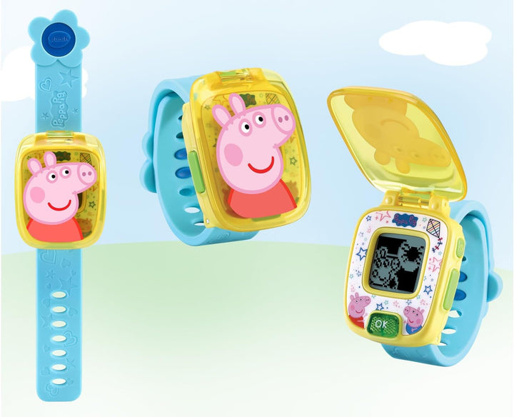 VTech Peppa Pig 3480-526067 Spielzeuguhr, Blau, Einheitsgrösse